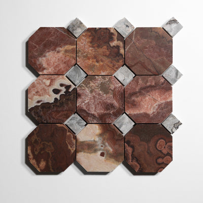 product image for red onyx 4 octagon by burke decor ro4oct sg 12 65