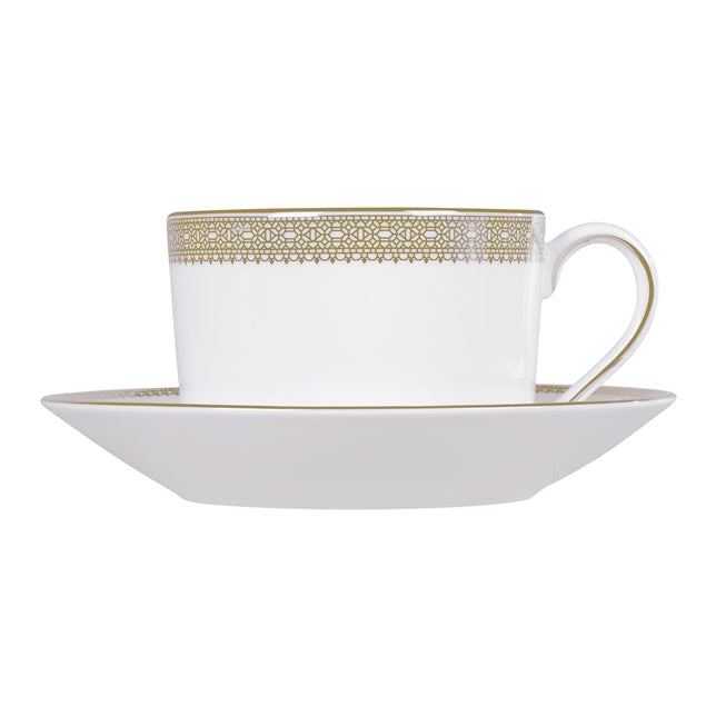 media image for Vera Lace Gold Teacup & Saucer by Wedgwood 226