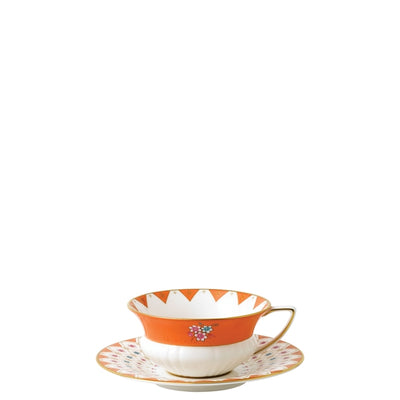 product image for Wonderlust Teacup & Saucer Set by Wedgwood 13
