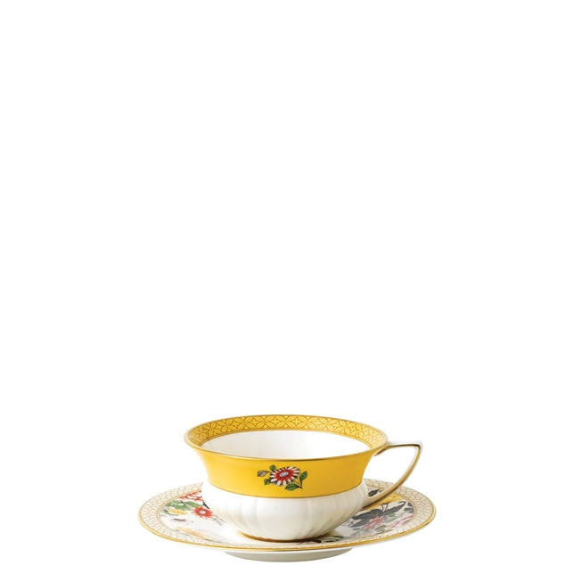 media image for Wonderlust Teacup & Saucer Set by Wedgwood 267