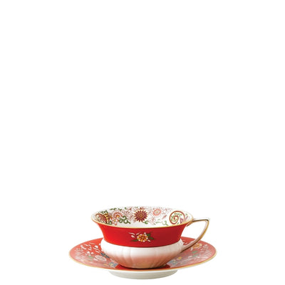 product image for Wonderlust Teacup & Saucer Set by Wedgwood 62