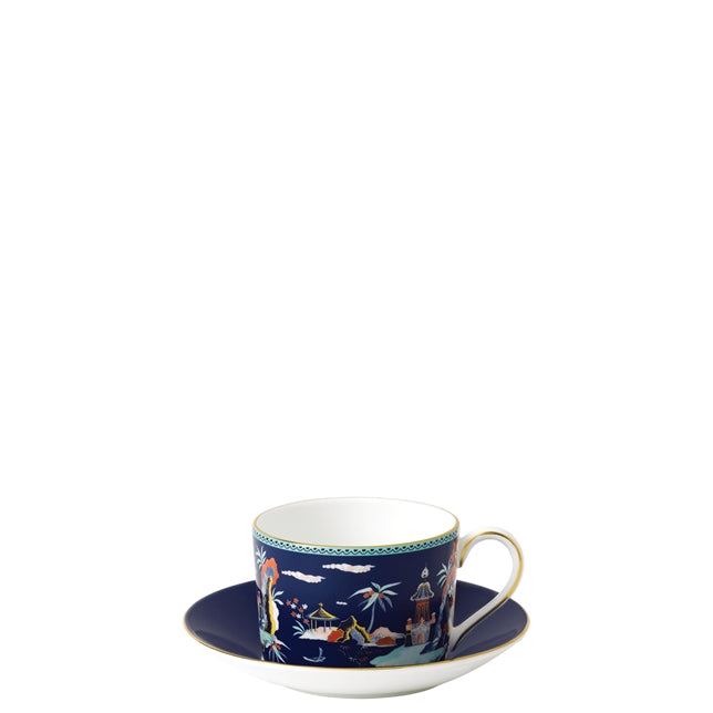 media image for Wonderlust Teacup & Saucer Set by Wedgwood 261