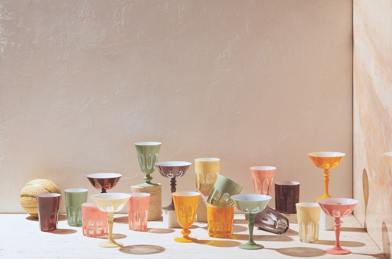media image for rialto old fashioned glassware in various colors by sir madam 9 242
