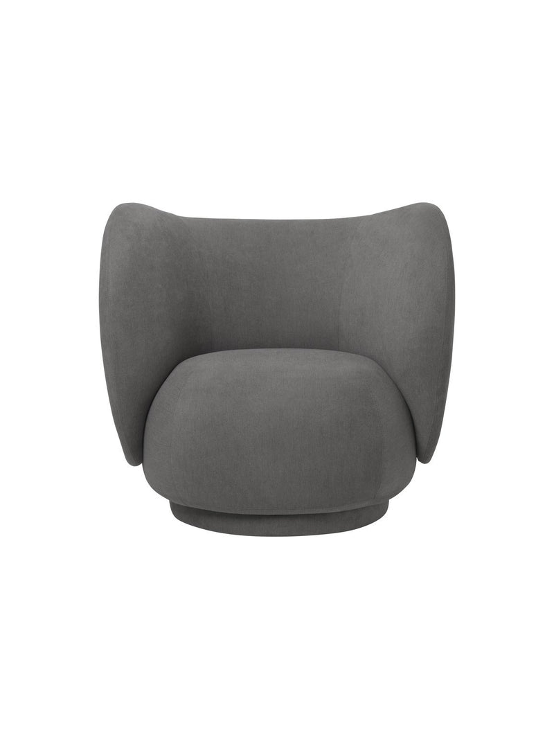 media image for Rico Swivel Lounge Chair by Ferm Living 20