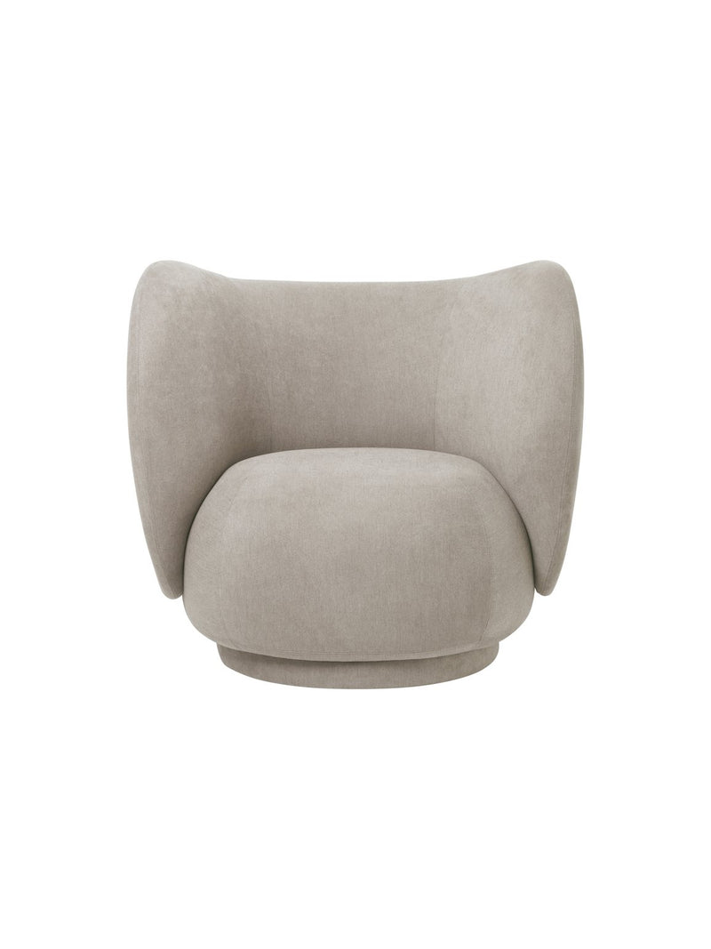 media image for Rico Swivel Lounge Chair by Ferm Living 290