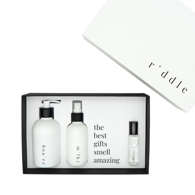 product image for the layering gift set in various scents by riddle oil 3 73