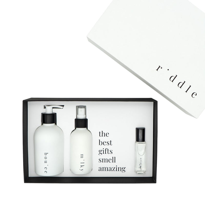 media image for the layering gift set in various scents by riddle oil 3 226