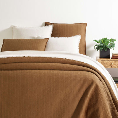 product image of roark caramel matelasse coverlet by pine cone hill pc3910 k 1 536