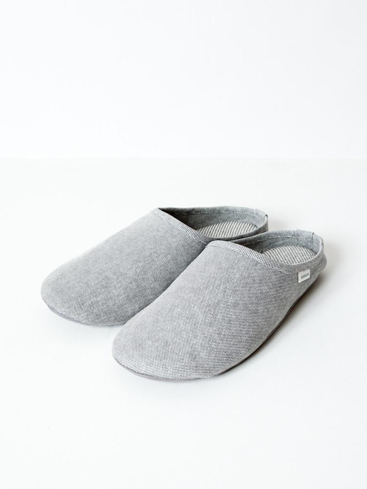 media image for sasawashi room shoes grey in various sizes 2 213