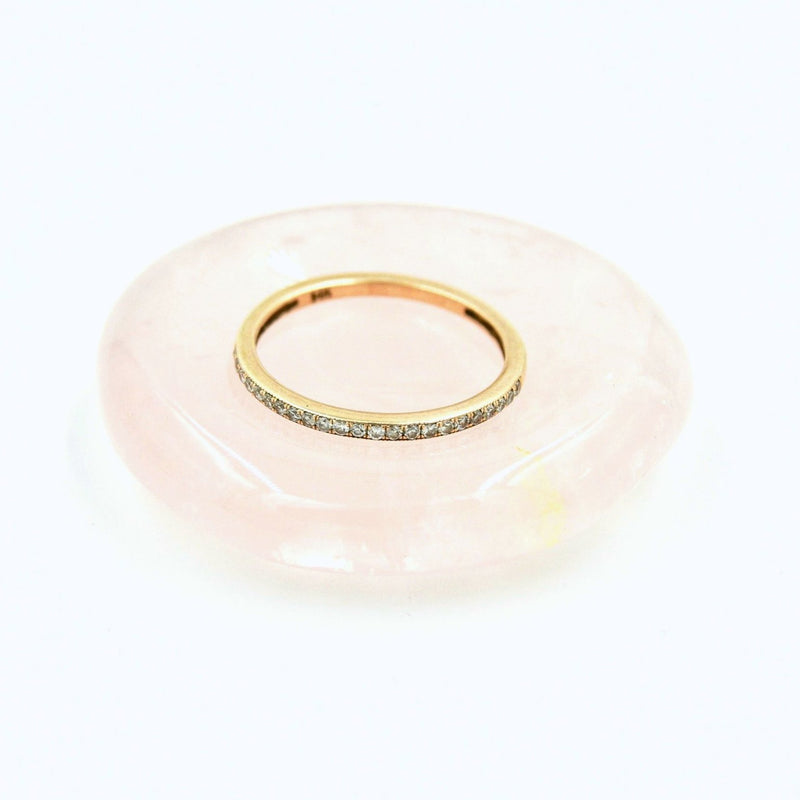 media image for rose quartz crystal ring holder worry stone by tiny bandit 2 270