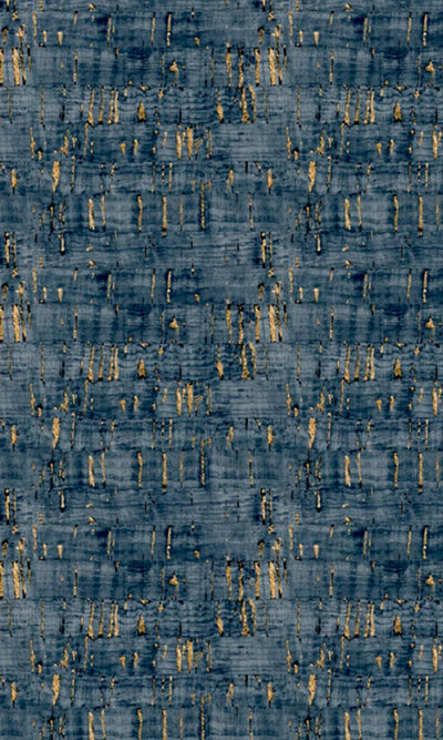 product image of Suber Cork-Like Royal Blue Wallpaper by Walls Republic 572