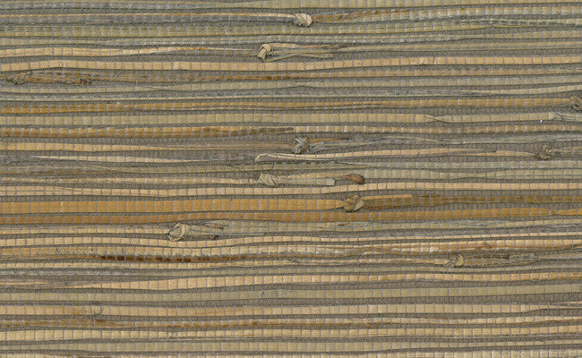 media image for Rushcloth Wallpaper in Dark Brown design by Seabrook Wallcoverings 268