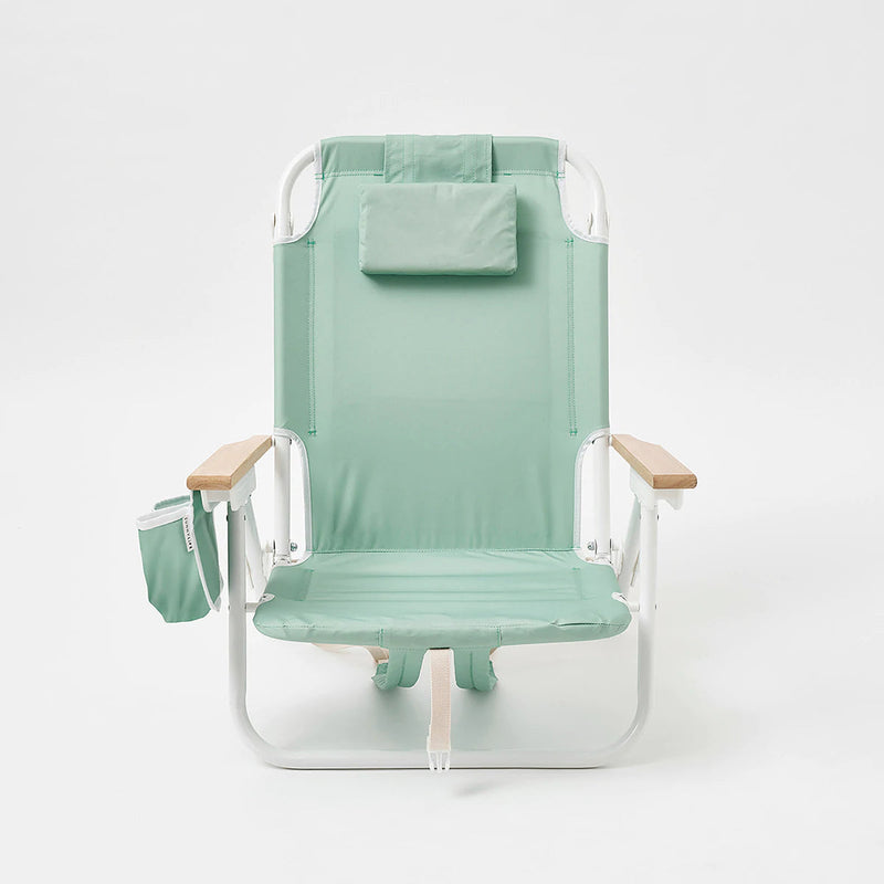 media image for Deluxe Beach Chair Sage 24