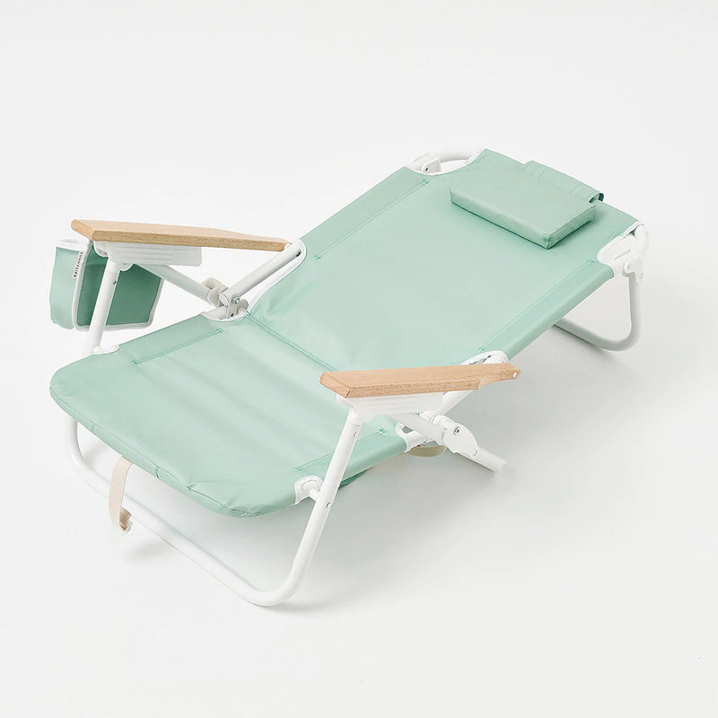 media image for Deluxe Beach Chair Sage 251