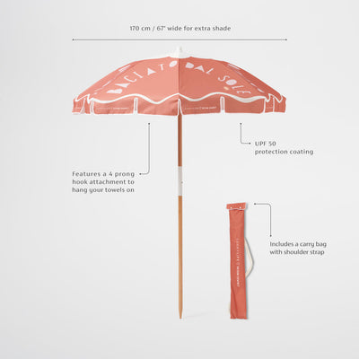 product image for Beach Umbrella Baciato Del Sole 45