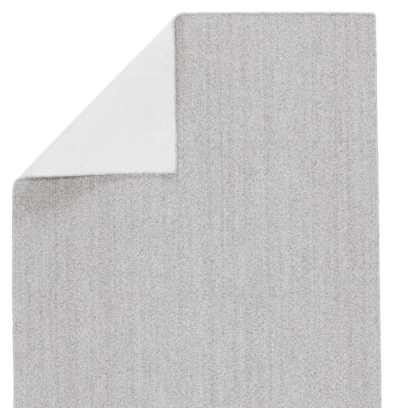 media image for Maracay Indoor/Outdoor Solid Light Grey & White Rug by Jaipur Living 262