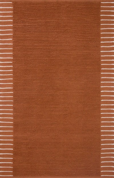 product image of Sadie Hand Woven Terracotta Rug 1 538