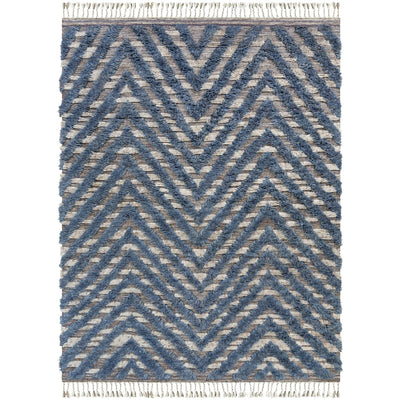 product image for Sahara SAH-2304 Hand Knotted Rug in Medium Gray & Navy by Surya 14