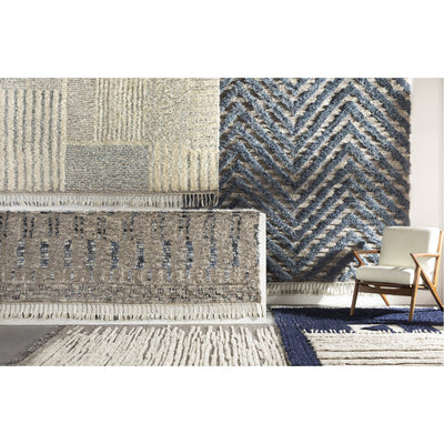 product image for Sahara SAH-2304 Hand Knotted Rug in Medium Gray & Navy by Surya 12