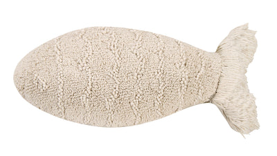product image of baby fish cushion in natural design by lorena canals 1 541