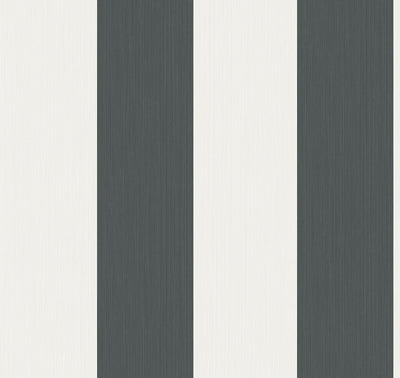 product image of Dylan Striped Stringcloth Wallpaper in Deep Grey 557