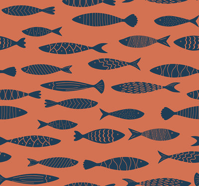 product image for Bay Fish Wallpaper in Coral Reef 74