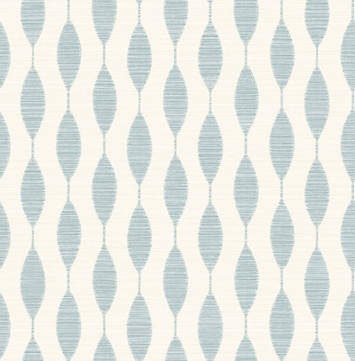 product image of Ditto Peel-and-Stick Wallpaper in Blue Opal by Stacy Garcia for NextWall 563