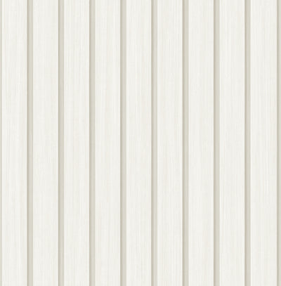 product image of Faux Wooden Slats Peel & Stick Wallpaper in Dove by Stacy Garcia 530