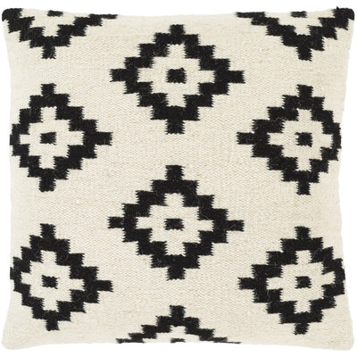 product image of Shiprock SHO-003 Hand Woven Pillow in Cream & Black by Surya 59