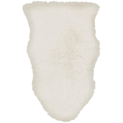 product image of Sheepskin SHS-9600 Hand Crafted Rug in Ivory by Surya 578