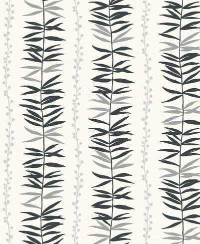 product image for Summer Garland Wallpaper in Shadow from the Simple Life Collection by Seabrook Wallcoverings 20