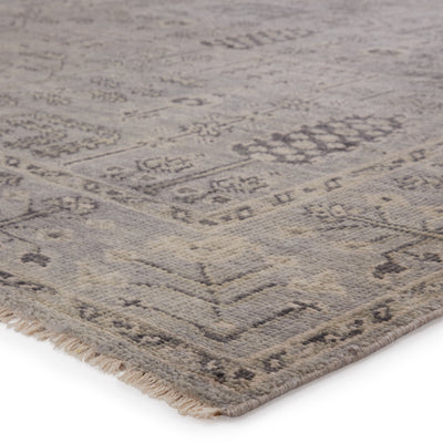 product image for Ginerva Hand-Knotted Oriental Grey Rug by Jaipur Living 12