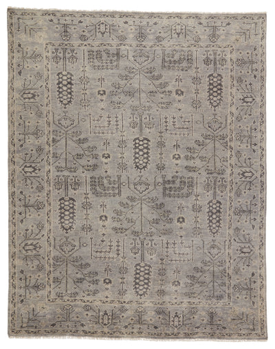 product image of Ginerva Hand-Knotted Oriental Grey Rug by Jaipur Living 513