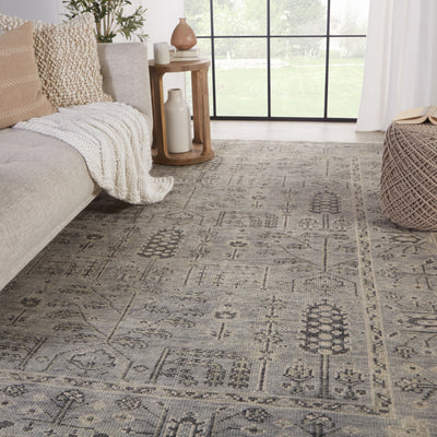 product image for Ginerva Hand-Knotted Oriental Grey Rug by Jaipur Living 44