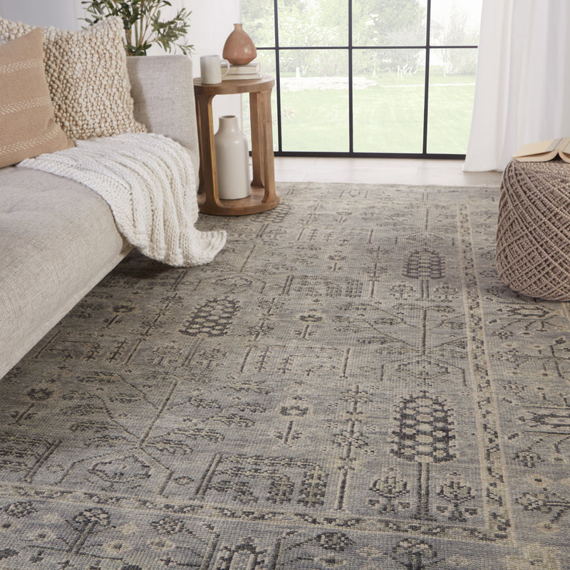 media image for Ginerva Hand-Knotted Oriental Grey Rug by Jaipur Living 25