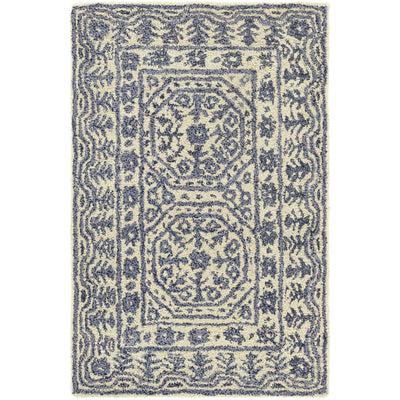 product image for Smithsonian SMI-2113 Hand Tufted Rug in Denim & Khaki by Surya 49