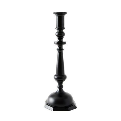 product image of Black Lacquer Georgian Altar Candlestick 53