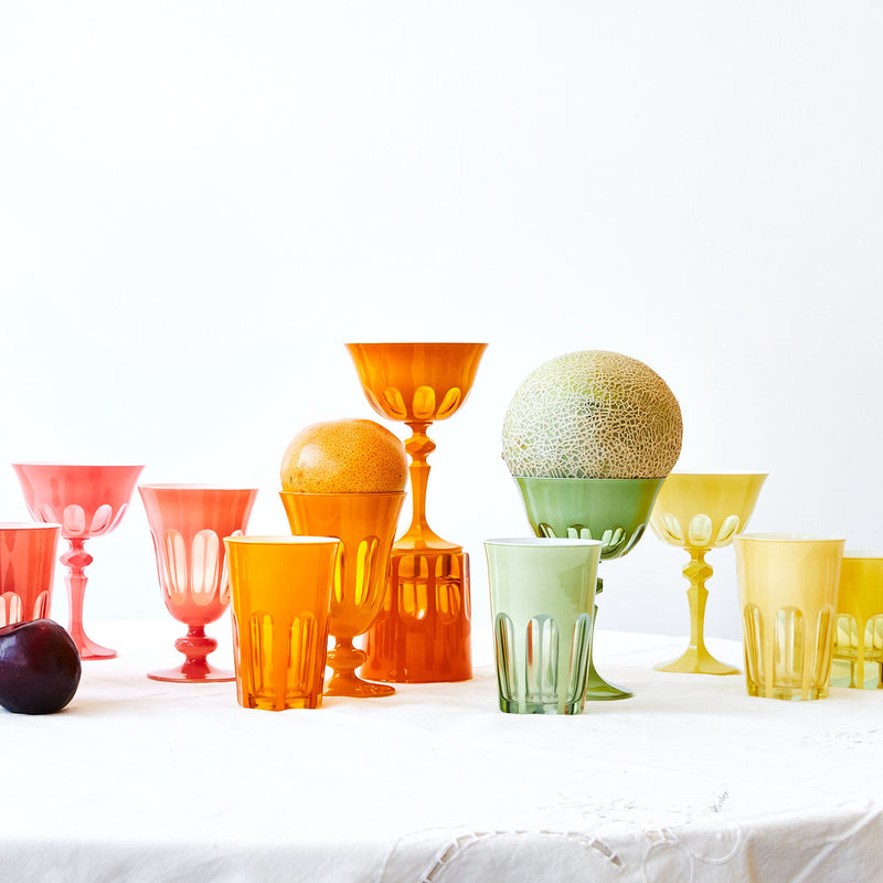 media image for rialto coupe glassware in various colors by sir madam 8 296