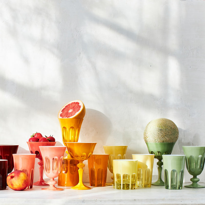 media image for rialto coupe glassware in various colors by sir madam 10 276