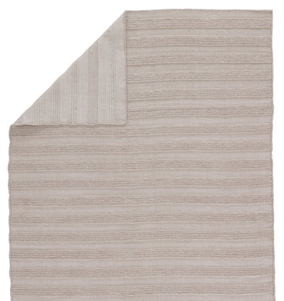 product image for Miradero Indoor/Outdoor Striped Light Grey Rug by Jaipur Living 50