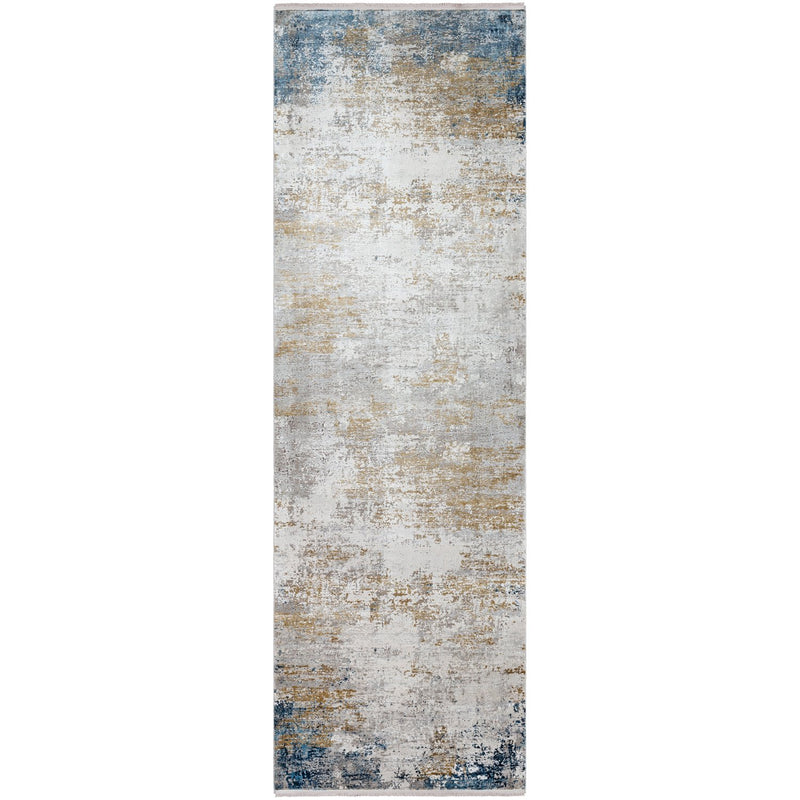 media image for Solar SOR-2301 Rug in Sky Blue & Taupe by Surya 22