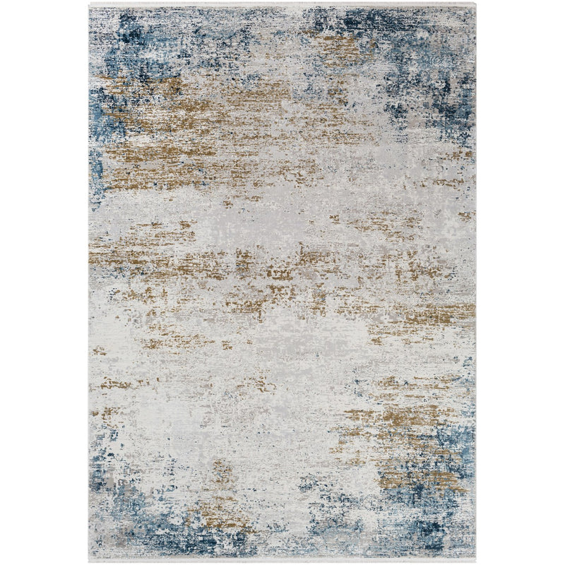 media image for Solar SOR-2301 Rug in Sky Blue & Taupe by Surya 228