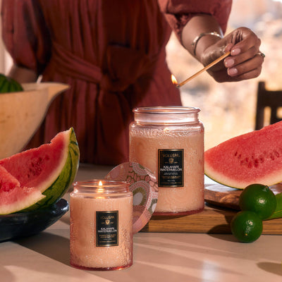 product image for kalahari watermelon large jar candle 7 3