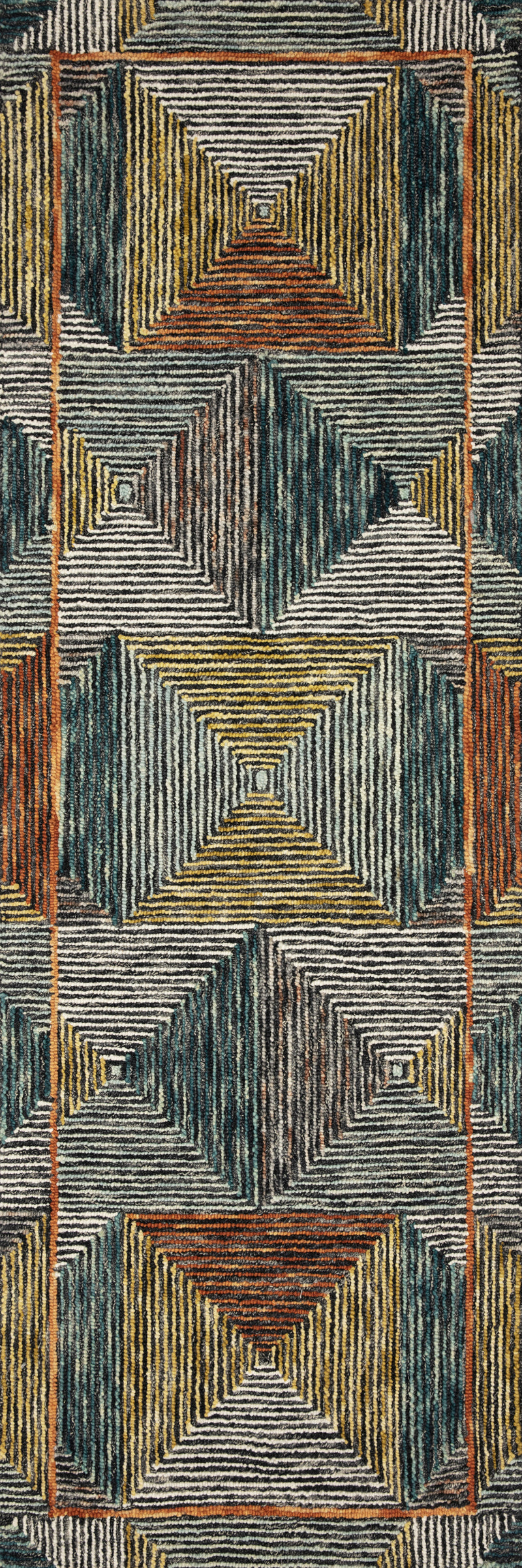 media image for Spectrum Rug in Lagoon / Spice by Loloi II 280
