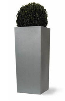 product image for Geo Square Planters in Aluminum Finish design by Capital Garden Products 55