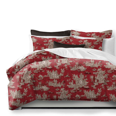 product image for chateau red black bedding by 6ix tailors ctu cht red cmf fd 3pc 1 32