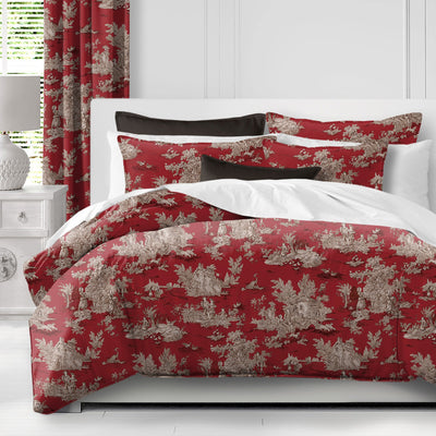 product image for chateau red black bedding by 6ix tailors ctu cht red cmf fd 3pc 14 70