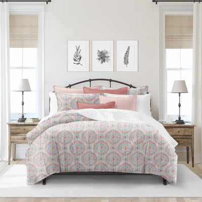 product image for zayla coral bedding by 6ix tailor zay jul cor bsk tw 15 15 72
