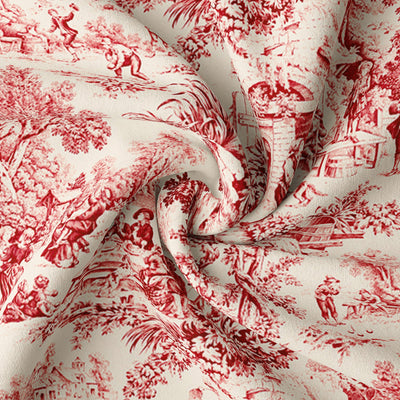 product image for maison toile red bedding by 6ix tailors mai gen red cmf fd 3pc 4 72
