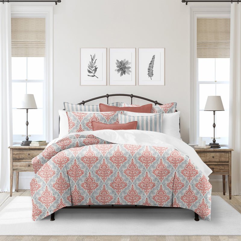 media image for adira coral bedding by 6ix tailor ada sal cor bsk tw 15 15 257